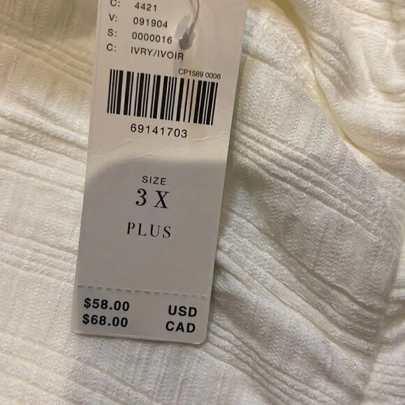 Pilcro Ruched Ribbed Halter, 3X! - Picture 5 of 10